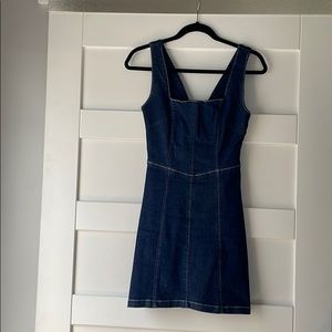 Denim dress